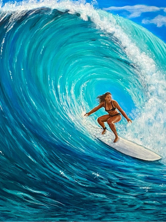 Hand Crafted Other - Hand Crafted Art Print “Living the Dream “